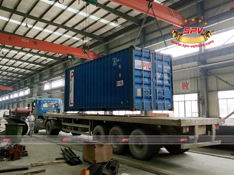4,000 Litres Water Spraying Truck JAC-Shipped by Container